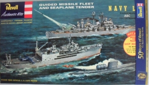 REVELL  G333 GUIDED MISSILE FLEET RE-ISSUE